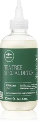 Скраб для кожи головы Paul Mitchell Tea Tree Special Detox Kombucha Rinse с пробиотиками, против перхоти, 200 мл
