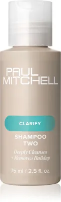 Шампунь Paul Mitchell Clarify Shampoo Two глубокого очищения, для жирных волос, 75 мл