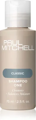 Шампунь Paul Mitchell Classic Shampoo One для объёма и блеска, для тонких волос, 75 мл