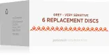 Сменные диски PMD Beauty Replacement Discs Very Sensitive для чувствительной кожи лица, 6 шт — фото 1