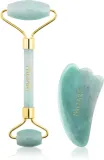 Набор для массажа лица и шеи PALSAR7 Massage Roller and Guasha Jade, подарочный, синий — фото 1