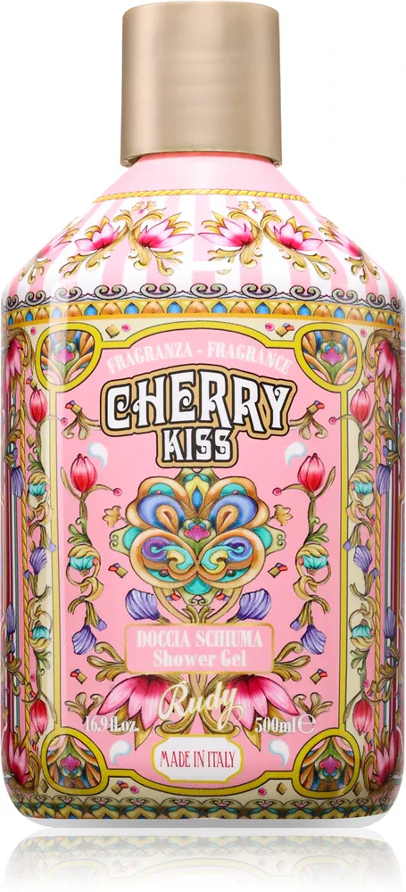Жидкое мыло для рук Rudy - Le Maioliche Cherry Kiss, с приятным ароматом, 500 мл