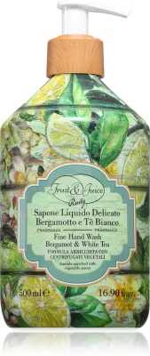 Жидкое мыло для рук Rudy - Le Maioliche Bergamot White Tea Fine, 500 мл