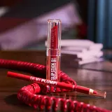 Помада Rimmel Stay Glossy блестящая, увлажняющая, 3,4 г, оттенок NAUGHTY ONE — фото 7