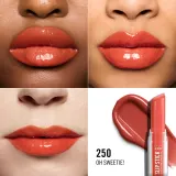 Помада Rimmel Stay Glossy блестящая, увлажняющая, 3,4 г, оттенок SWEETIE — фото 3