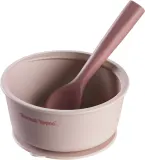 Набор миска и ложка Tommee Tippee EasiStick Silicone Bowl Spoon силиконовые, противоскользящие, 1 шт — фото 1