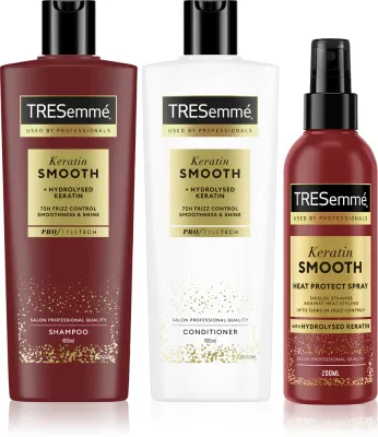 TRESemmé Keratin Smooth - Набор для волос TRESemme Keratin Smooth шампунь, кондиционер и спрей, 1 шт, 1 шт