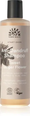 Шампунь для волос Urtekram Sweet Ginger Flower против перхоти, успокаивающий кожу головы, 250 мл