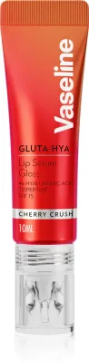 Сыворотка для губ тонирующая Vaseline Gluta-Hya Lip Serum с SPF и гиалуроновой кислотой, 10 мл, оттенок Cherry Crush