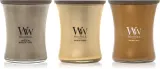 Набор ароматических свечей Woodwick Precious Metals Trio Pack, 1 шт — фото 1