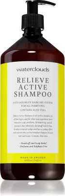 Шампунь Waterclouds Relieve Active Shampoo против перхоти, с охлаждающим эффектом, 1000 ml