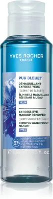 Yves Rocher Pur Bleuet - Средство для снятия макияжа с глаз Pur Bleuet двухфазное, для водостойкого макияжа, 100 мл, 100 мл