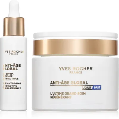 Yves Rocher Anti-Age Global - Набор для лица Anti-Age Global уход и регенерирующая сыворотка