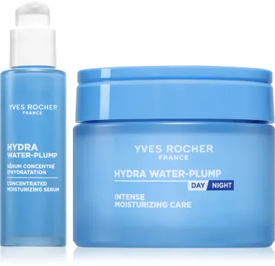 Yves Rocher Hydra Water-Plump - Набор для лица Hydra Water-Plump увлажняющая сыворотка и уход