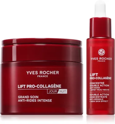 Yves Rocher LIFT PRO-COLLAGÈNE - Набор для лица LIFT PRO-COLLAGENE уход и концентрированная сыворотка, 1 шт