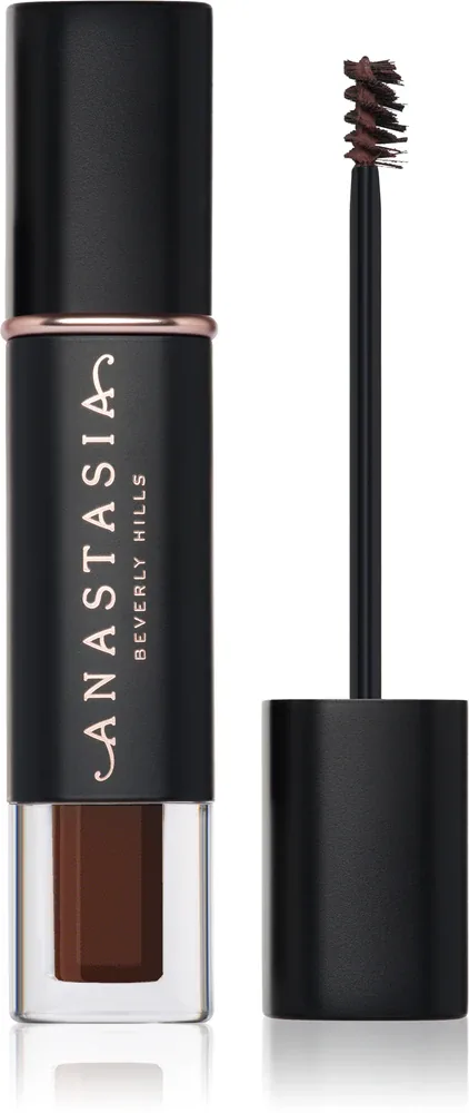 Гель для бровей Anastasia Beverly Hills Volumizing Tinted Brow Gel оттеночный, водостойкий, со щёточкой, 3,2 мл, оттенок Dark Brown