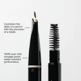 Карандаш для бровей Anastasia Beverly Hills Archibrow Pencil со щёточкой, матовый, стойкий, 0,05 г, оттенок Ebony — фото 5