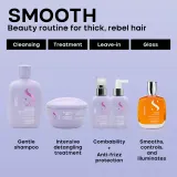 Спрей для волос Alfaparf Milano Semi di Lino Smooth Frizz Defeat Spray несмываемый, разглаживающий, 125 мл — фото 5