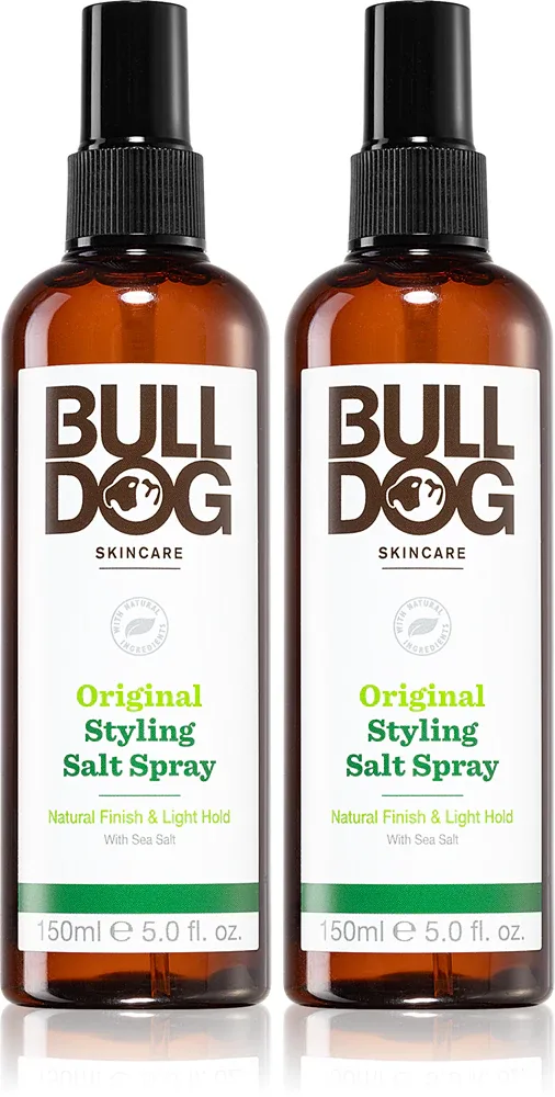 Набор для укладки волос Bulldog Original солевой спрей 2 шт. по 150 мл