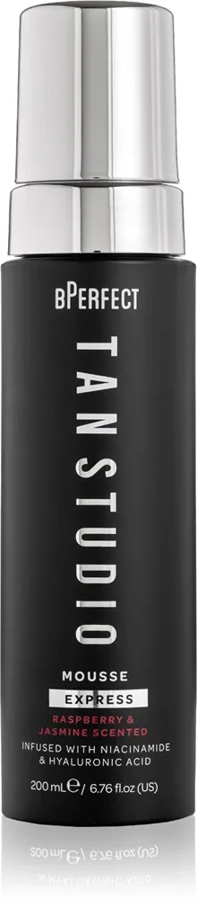 Мусс-автозагар BPerfect Tan Studio Mousse Express для естественного загара, 200 мл z zapachem Raspberry & Jasmine
