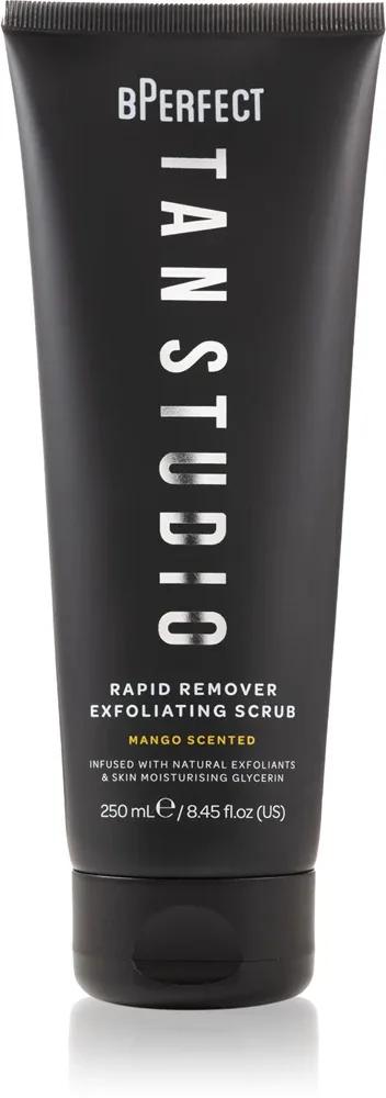 Гель-скраб для тела BPerfect Tan Studio Rapid Remover Exfoliating Scrub отшелушивающий, с глицерином, 250 мл