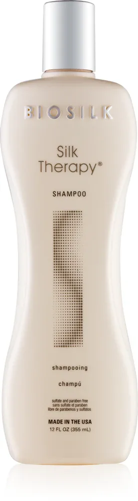 Шампунь для волос Biosilk Silk Therapy Shampoo с протеинами шёлка, для всех типов волос, 350 мл