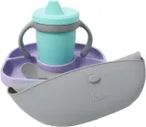 BBLÜV Sët - Набор детской посуды BBLUV Set силиконовый, подарочный, фиолетовый, 3 шт, 3 шт — фото 1