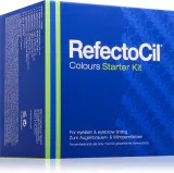 Набор для окрашивания бровей и ресниц RefectoCil Colours Starter Kit, шесть оттенков краски, 1 шт — фото 1