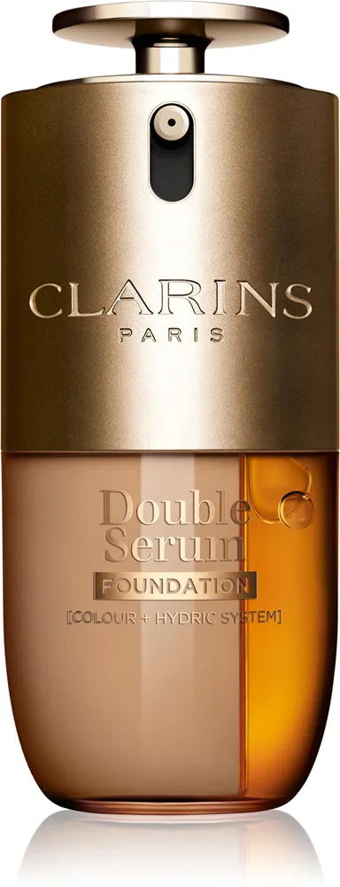 Тональное средство для лица Clarins Double Serum Foundation с регулируемым покрытием, сатиновый финиш, 30 мл, оттенок M4W