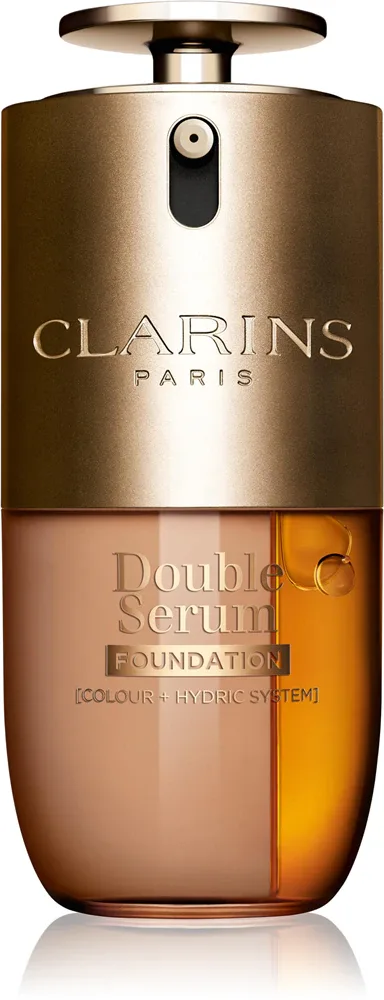 Тональное средство для лица Clarins Double Serum Foundation с регулируемым покрытием, сатиновый финиш, 30 мл, оттенок M3C