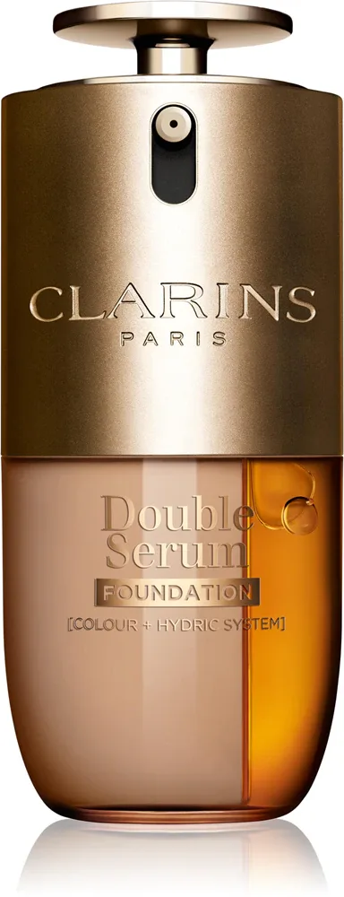 Тональное средство для лица Clarins Double Serum Foundation с регулируемым покрытием, сатиновый финиш, 30 мл, оттенок M1W