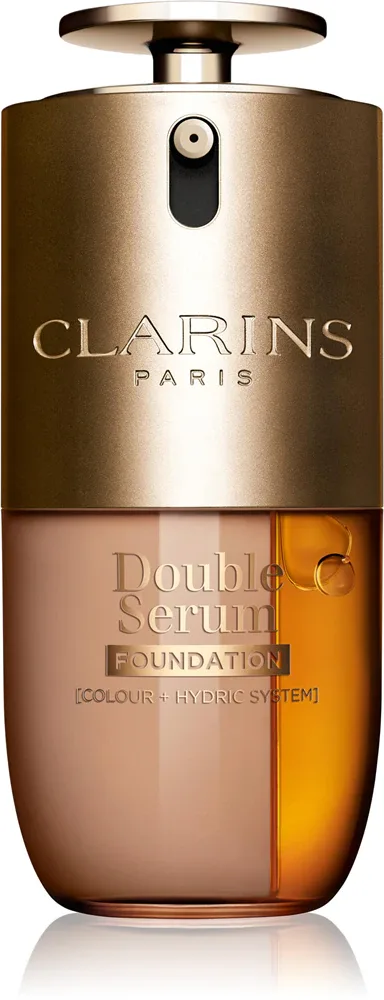 Тональное средство для лица Clarins Double Serum Foundation с регулируемым покрытием, сатиновый финиш, 30 мл, оттенок M1C