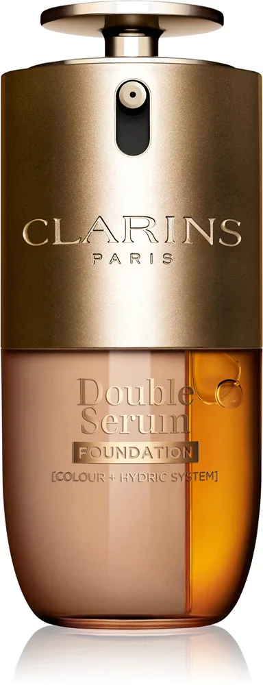 Тональное средство для лица Clarins Double Serum Foundation с регулируемым покрытием, сатиновый финиш, 30 мл, оттенок L6W