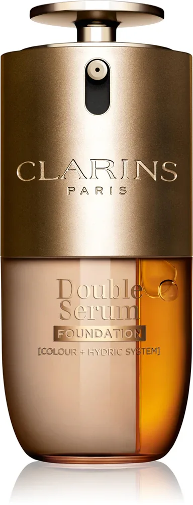 Тональное средство для лица Clarins Double Serum Foundation с регулируемым покрытием, сатиновый финиш, 30 мл, оттенок L3W