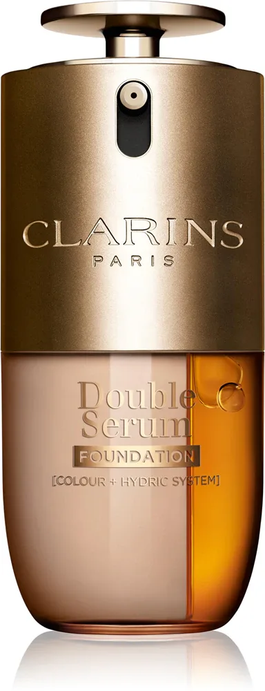 Тональное средство для лица Clarins Double Serum Foundation с регулируемым покрытием, сатиновый финиш, 30 мл, оттенок L3N