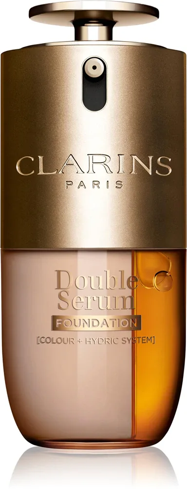 Тональное средство для лица Clarins Double Serum Foundation с регулируемым покрытием, сатиновый финиш, 30 мл, оттенок L2C