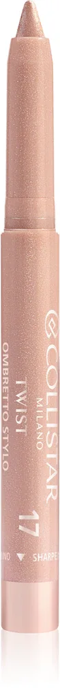 Тени для век Collistar Twist Stylo в карандаше, кремовые, водостойкие, 1,4 г, оттенок 17 - A Prima Vista