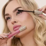 Блеск для губ Dermacol Diamond Edition Peptide Lip Glaze с пептидами, с высоким блеском, 2,5 мл, оттенок 01 Stardust — фото 3