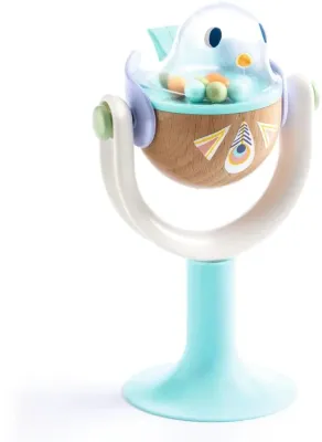 Погремушка DJECO Rattle BabyReversi детская, развивающая 3m+, 1 шт