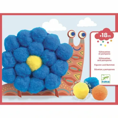 Игрушка интерактивная DJECO Fluffy Animals развивающая, детская 18m+, 1 шт