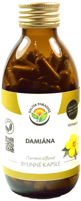 Капсулы травяные Salvia Paradise Damiana bylinne kapsle биологически активная добавка, 120 капсул