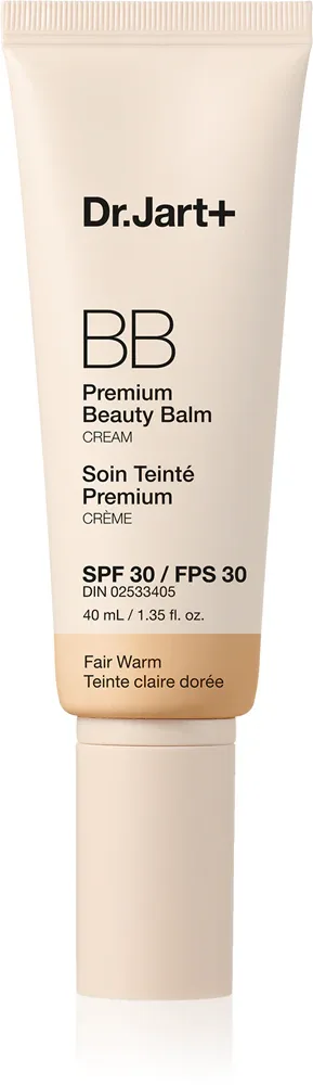 BB крем для лица Dr. Jart+ Premium Beauty Balm с SPF, для любого типа кожи, 40 мл, оттенок 0.5 Fair Warm