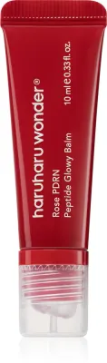 Бальзам для губ Haruharu Wonder Rose PDRN Peptide Glowy Balm увлажняющий, с маслом ши и пептидами, 10 мл