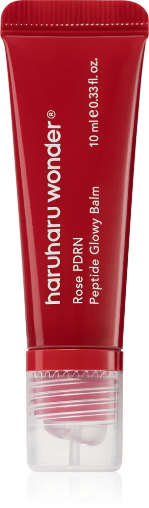 Бальзам для губ Haruharu Wonder Rose PDRN Peptide Glowy Balm увлажняющий, с маслом ши и пептидами, 10 мл