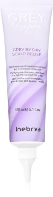 Уход для кожи головы Inebrya Greylosophy Scalp Relief Pre-Shampoo Treatment перед мытьём, успокаивающий, 150 мл