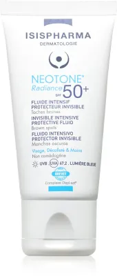 Крем солнцезащитный для лица ISISPHARMA Neotone Radiance SPF 50+ с ниацинамидом, быстро впитывается, 30 мл SPF 50+