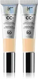 Набор косметики для лица IT Cosmetics Your Skin But Better CC+ light meidum Duopack с кремом CC SPF 50+, 1 шт — фото 1