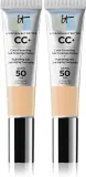Набор косметики для лица IT Cosmetics Your Skin But Better CC+ medium Duopack с кремом CC SPF 50+, 1 шт — фото 1