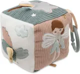 Кубик развивающий JOLLEIN Lovely Birds Activity Cube детский интерактивный, белый с розовым, 1 шт 0m+ — фото 1