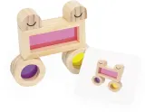Кубики сенсорные Janod Sensory Game Translucent Blocks развивающие, 12 шт 12m+ — фото 2